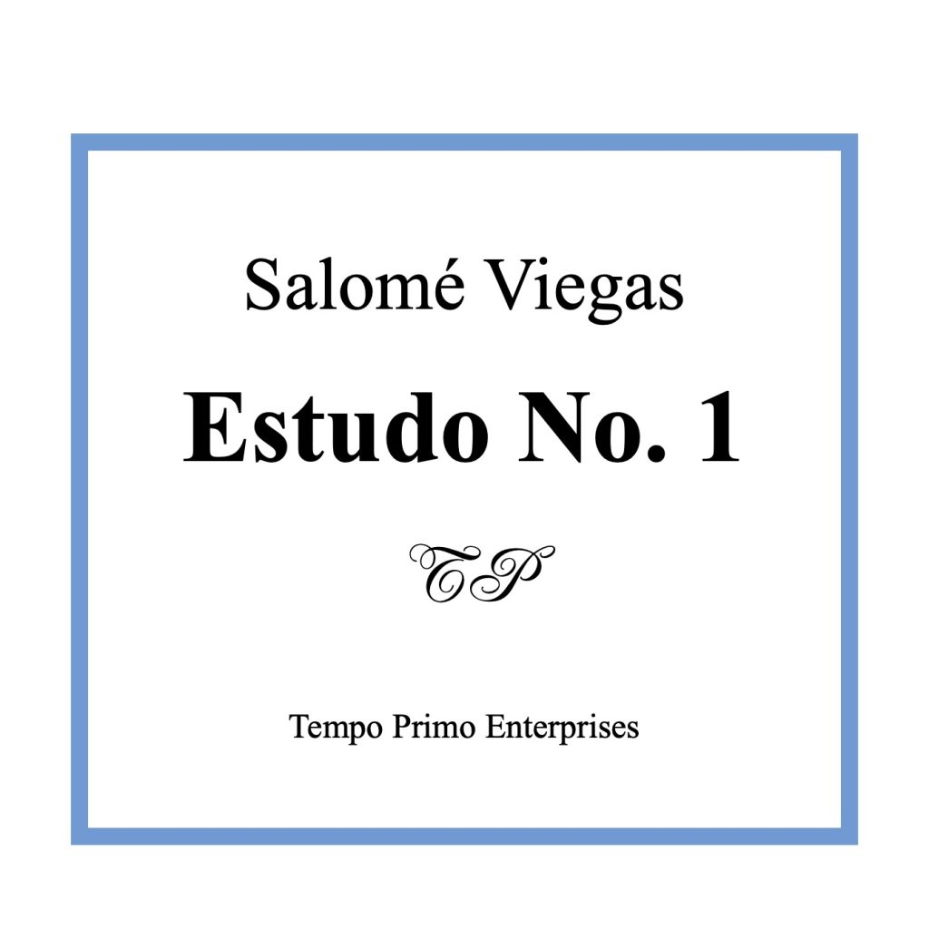 Viegas, Salomé: Estudo N. 1, for solo flute