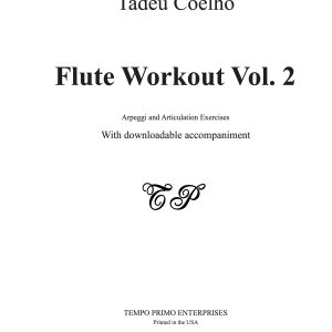 Coelho: Flute Workout Vol. 2 - (book only)